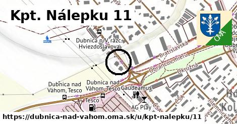 Kpt. Nálepku 11, Dubnica nad Váhom