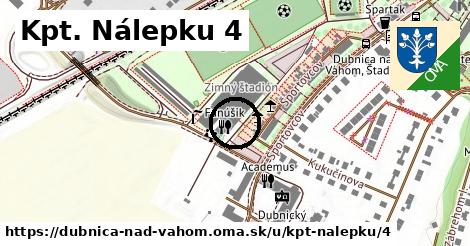 Kpt. Nálepku 4, Dubnica nad Váhom