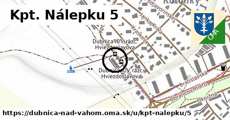 Kpt. Nálepku 5, Dubnica nad Váhom