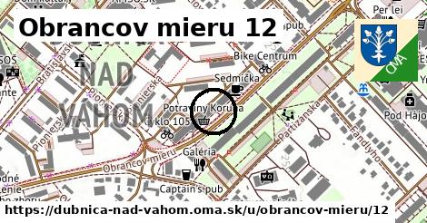 Obrancov mieru 12, Dubnica nad Váhom