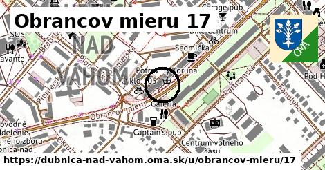 Obrancov mieru 17, Dubnica nad Váhom