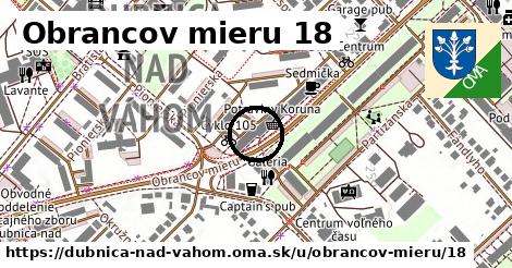 Obrancov mieru 18, Dubnica nad Váhom