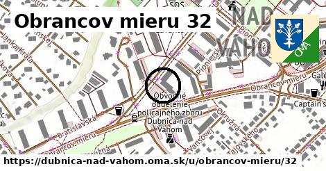 Obrancov mieru 32, Dubnica nad Váhom