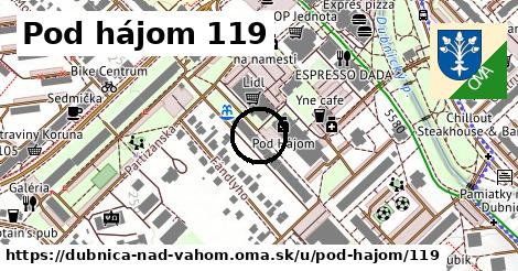 Pod hájom 119, Dubnica nad Váhom