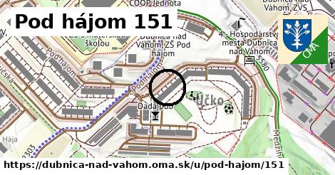 Pod hájom 151, Dubnica nad Váhom