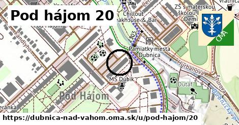 Pod hájom 20, Dubnica nad Váhom