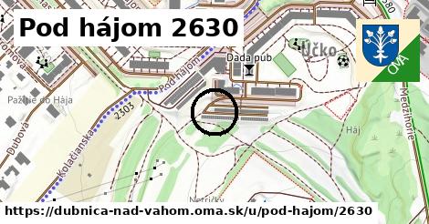 Pod hájom 2630, Dubnica nad Váhom