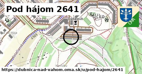 Pod hájom 2641, Dubnica nad Váhom