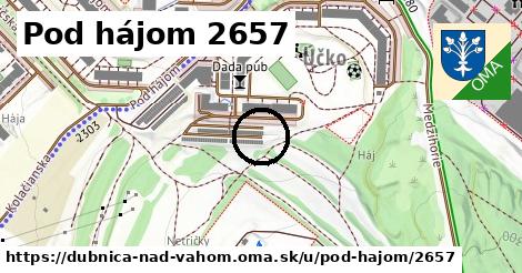 Pod hájom 2657, Dubnica nad Váhom