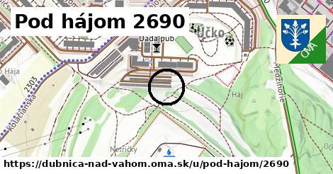 Pod hájom 2690, Dubnica nad Váhom