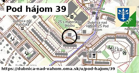 Pod hájom 39, Dubnica nad Váhom