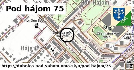 Pod hájom 75, Dubnica nad Váhom