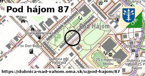 Pod hájom 87, Dubnica nad Váhom