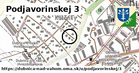 Podjavorinskej 3, Dubnica nad Váhom