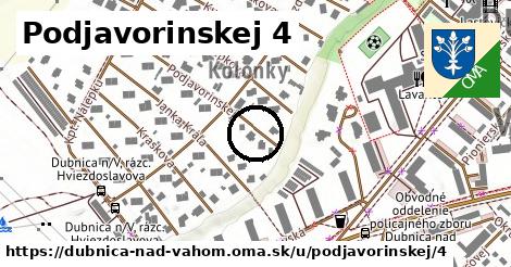 Podjavorinskej 4, Dubnica nad Váhom