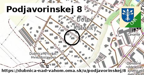 Podjavorinskej 8, Dubnica nad Váhom