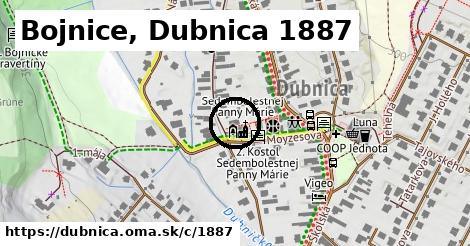 Bojnice, Dubnica <span class="supisne">1887</span>