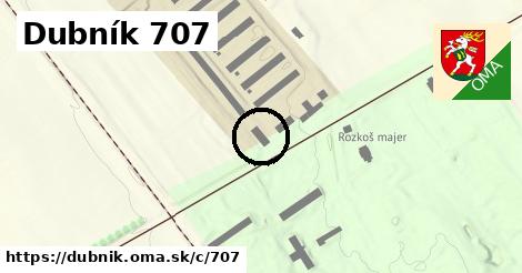 Dubník <span class="supisne">707</span>