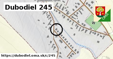 Dubodiel <span class="supisne">245</span>