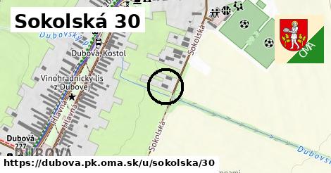 Sokolská 30, Dubová, okres PK