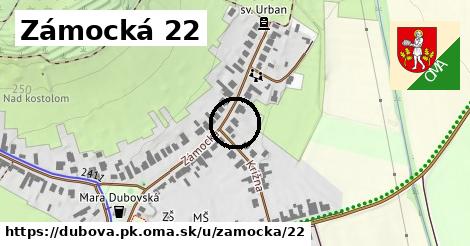 Zámocká 22, Dubová, okres PK