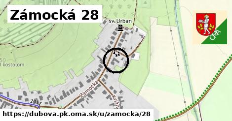 Zámocká 28, Dubová, okres PK