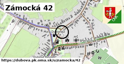 Zámocká 42, Dubová, okres PK