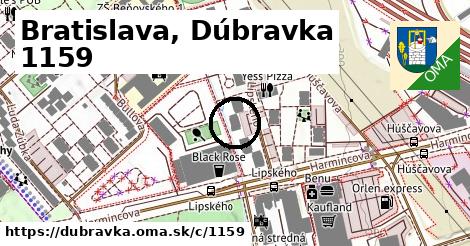Bratislava, Dúbravka <span class="supisne">1159</span>