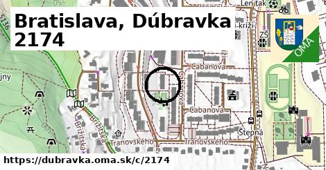 Bratislava, Dúbravka <span class="supisne">2174</span>