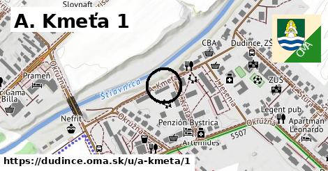 A. Kmeťa 1, Dudince