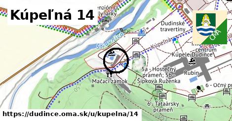 Kúpeľná 14, Dudince