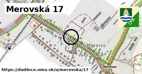 Merovská 17, Dudince