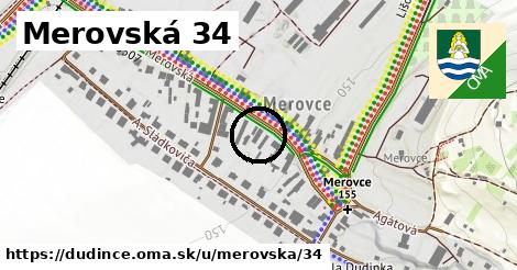 Merovská 34, Dudince