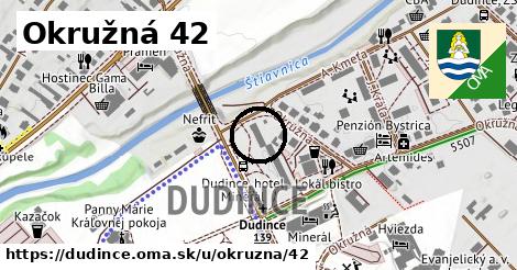 Okružná 42, Dudince