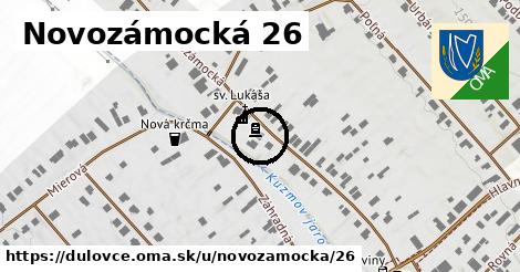 Novozámocká 26, Dulovce