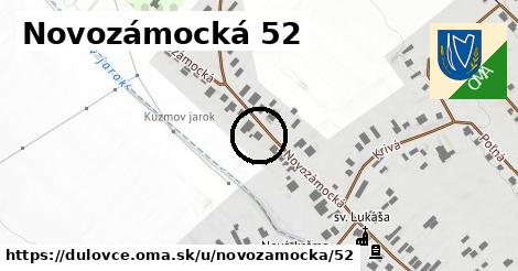 Novozámocká 52, Dulovce