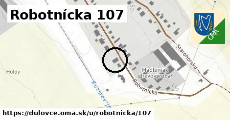 Robotnícka 107, Dulovce