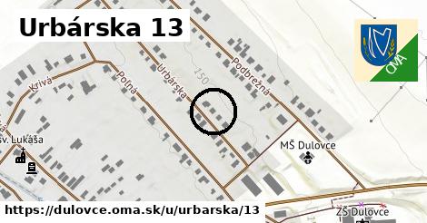 Urbárska 13, Dulovce