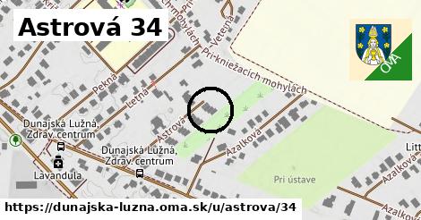 Astrová 34, Dunajská Lužná