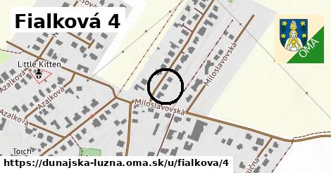 Fialková 4, Dunajská Lužná