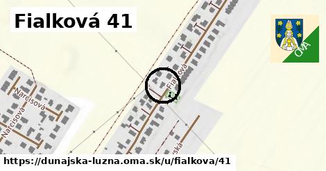 Fialková 41, Dunajská Lužná