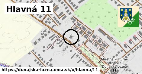 Hlavná 11, Dunajská Lužná