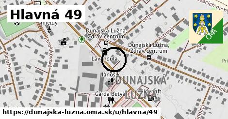 Hlavná 49, Dunajská Lužná