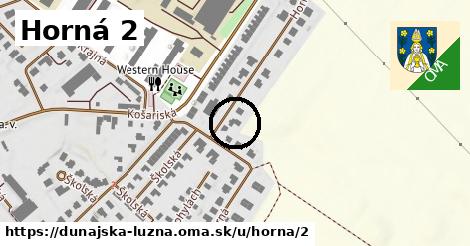 Horná 2, Dunajská Lužná