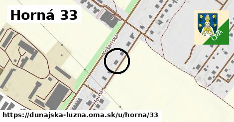 Horná 33, Dunajská Lužná