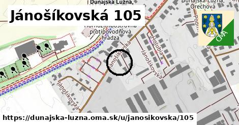 Jánošíkovská 105, Dunajská Lužná