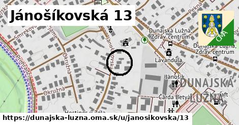 Jánošíkovská 13, Dunajská Lužná