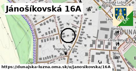 Jánošíkovská 16A, Dunajská Lužná