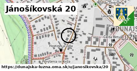 Jánošíkovská 20, Dunajská Lužná