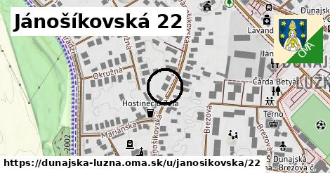 Jánošíkovská 22, Dunajská Lužná